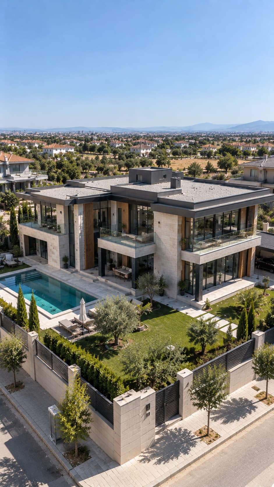 Konya anahtar teslim villa ve mimari proje uygulaması